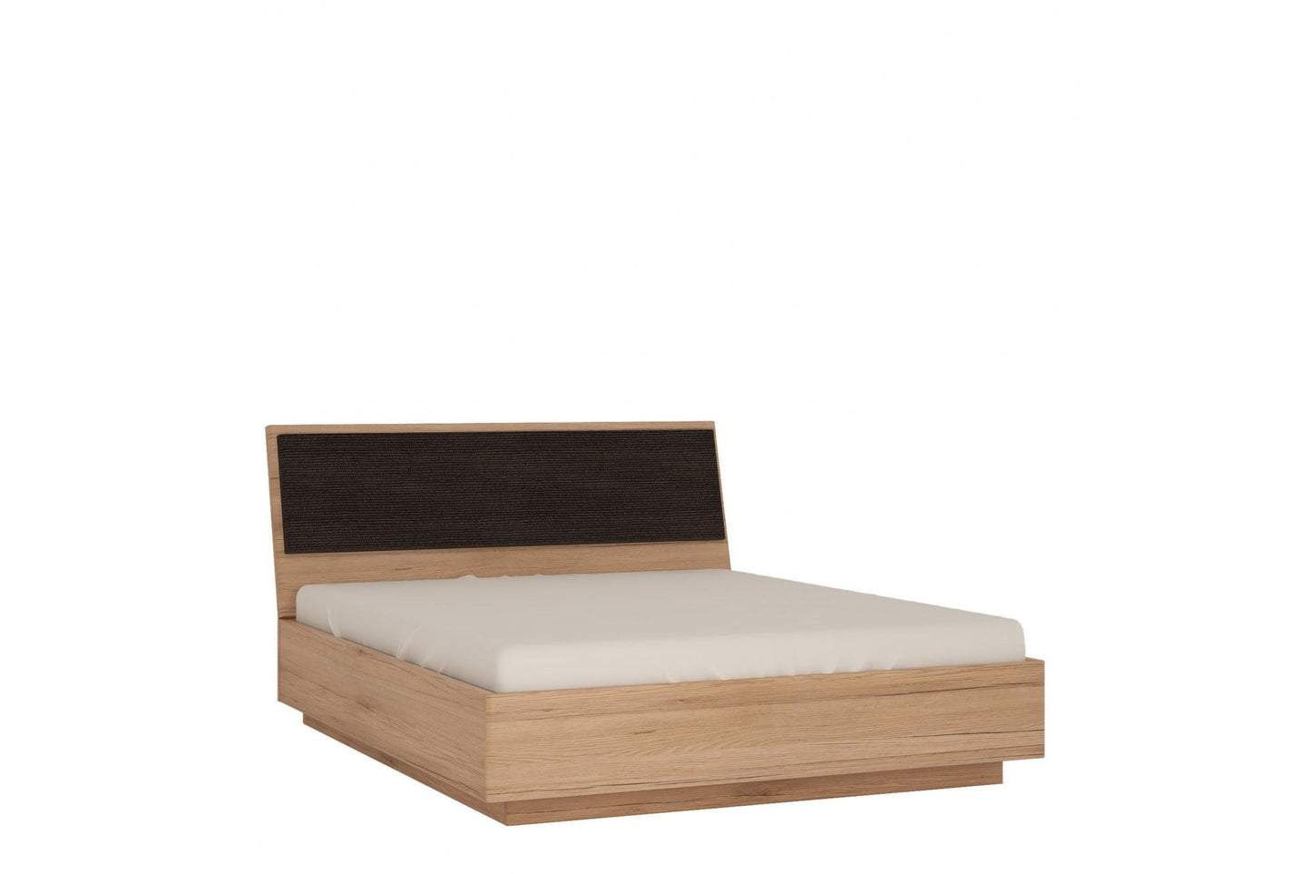 Kensington 160cm King Bed frame with lift up frame inc slats in Oak