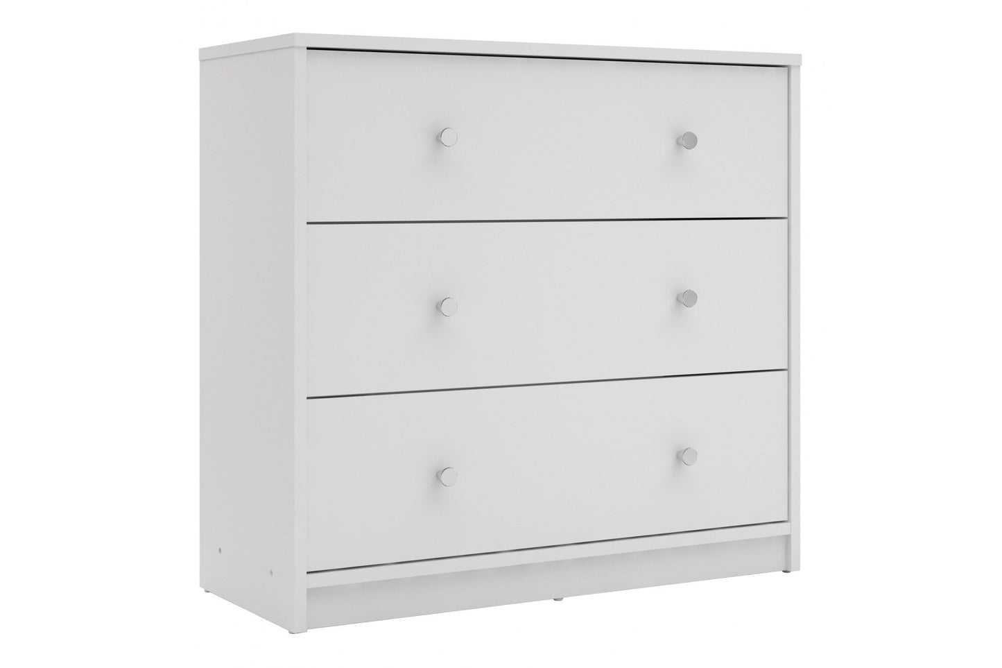 May Chest of 3 Drawers in White