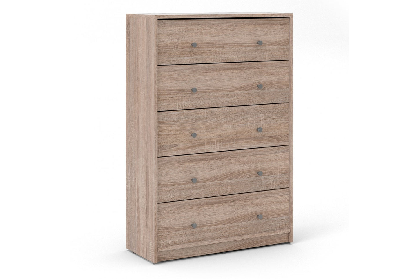May Chest of 5 Drawers in Truffle Oak