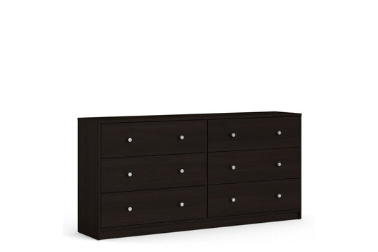 May Chest of 6 Drawers (3+3) in Coffee