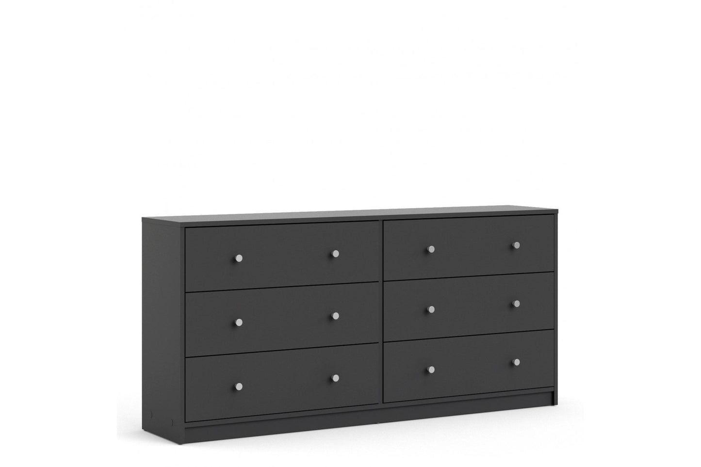 May Chest of 6 Drawers (3+3) in Grey