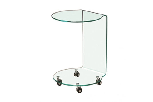 Azurro Lamp Table Glass