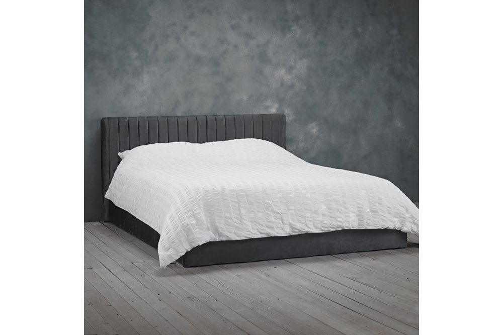 Berlin Silver Small Double Bed