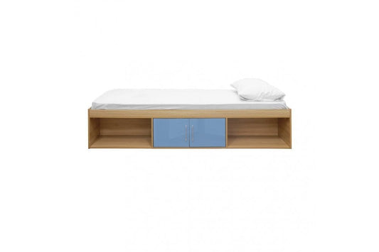 Dakota Cabin Bed Oak-Blue