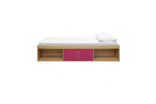 Dakota Cabin Bed Oak-Pink