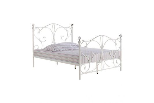 Florence 4.6 Double Bed White