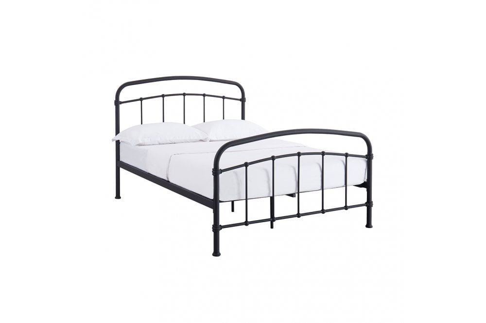 Halston 5.0 Kingsize Black Bed