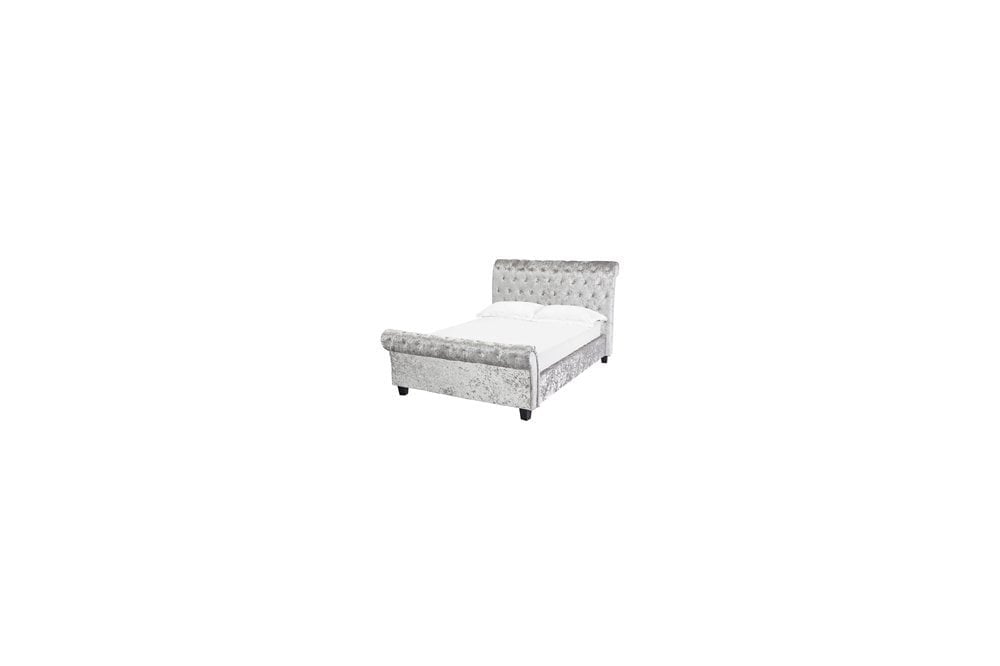 Isabella 4.6 Double Bed Silver