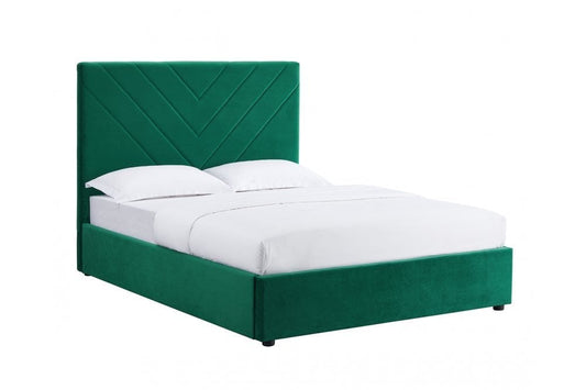 Islington Kingsize Bed Green