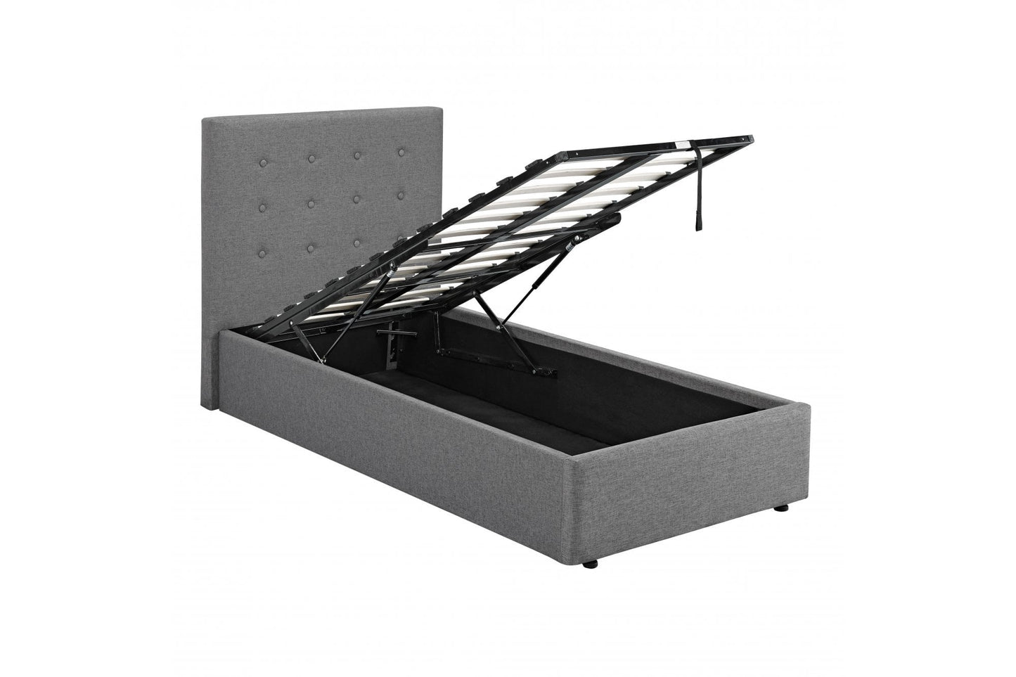 Lucca Plus 3.0 Single Bed Grey