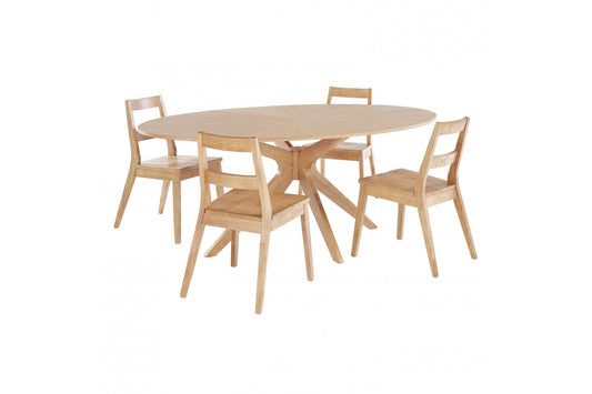 Malmo Dining Table White Oak