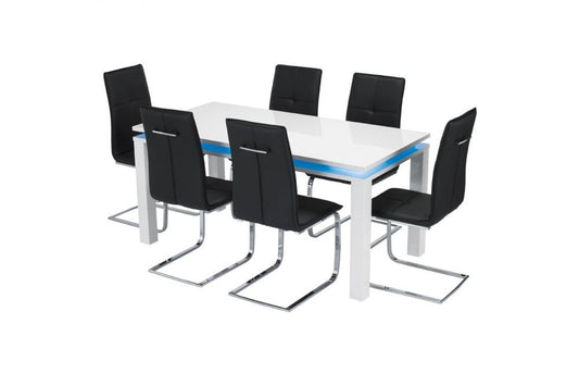 Milano Dining Table White