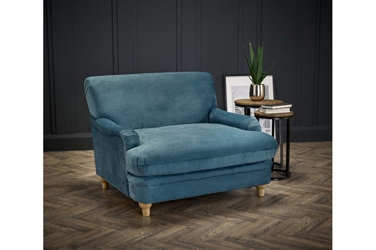 Plumpton Chair Peacock Blue