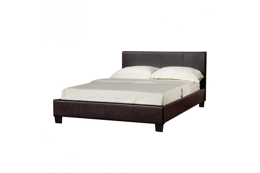 Prado Hydraulic 5.0 Kingsize Bed Brown