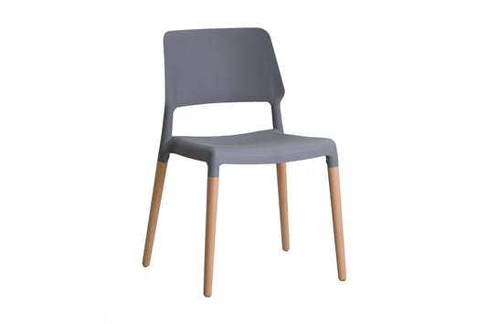 Riva Chair Grey (Pack of 2)