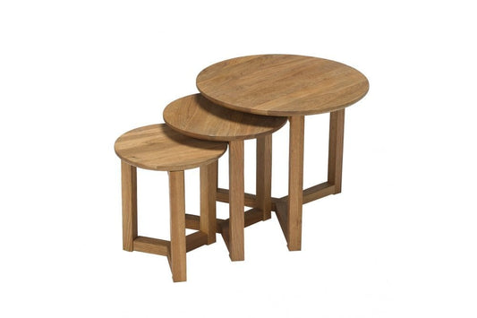Stow Nest Of Tables Oak