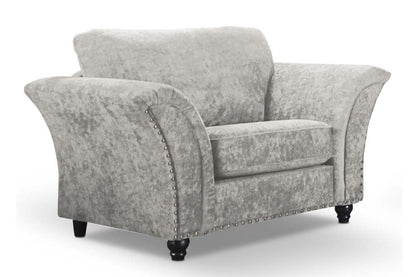 Canterbury Truffle  Fabric Armchair