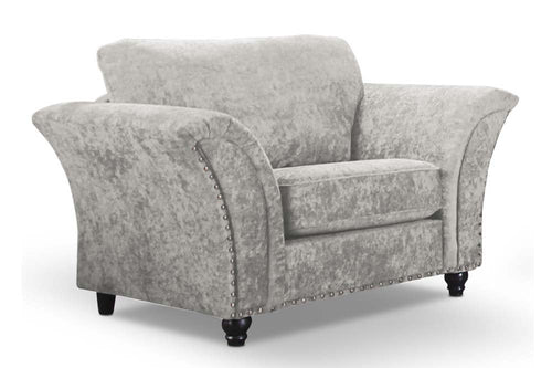 Canterbury Truffle  Fabric Armchair