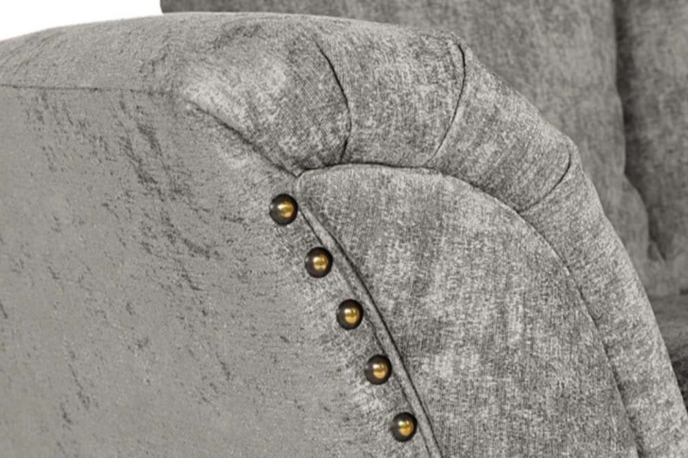 Canterbury Truffle  Fabric Armchair