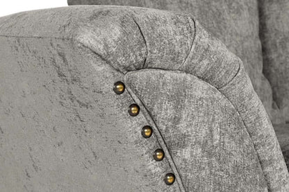 Canterbury Truffle  Fabric Armchair