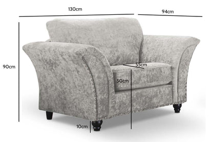 Canterbury Truffle  Fabric Armchair