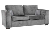 Nancy Grey Fabric 3 Seater Sofa