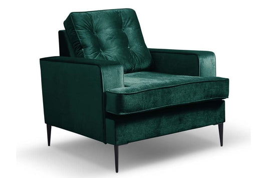 Amy Green Velvet Armchair