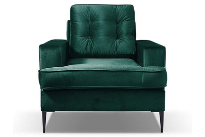 Amy Green Velvet Armchair