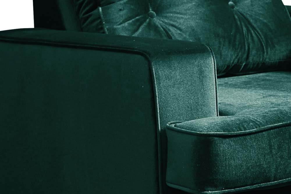 Amy Green Velvet Armchair