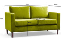 Boxfit Grass Fabric 2 Seater Sofa - Furniture Instore