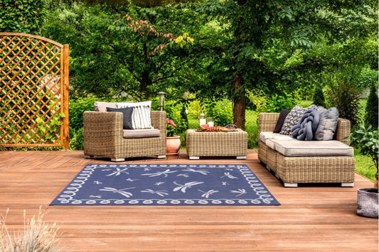 Dragonfly Terrace Rug Collection