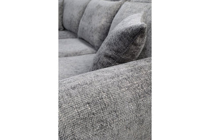 Camden Grey Enzo Fabric Corner Sofa - Furniture Instore