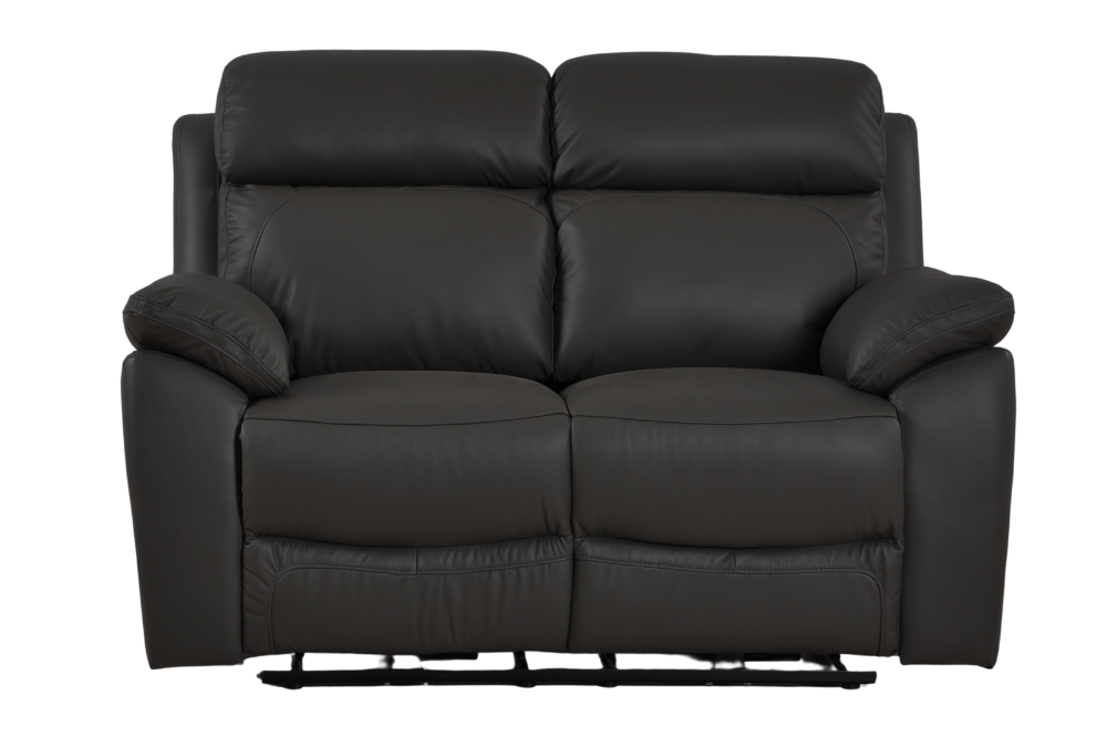 Dandrea Genuine Leather Grey Electric Power Recliner 2+2 Seater Sofa  Set