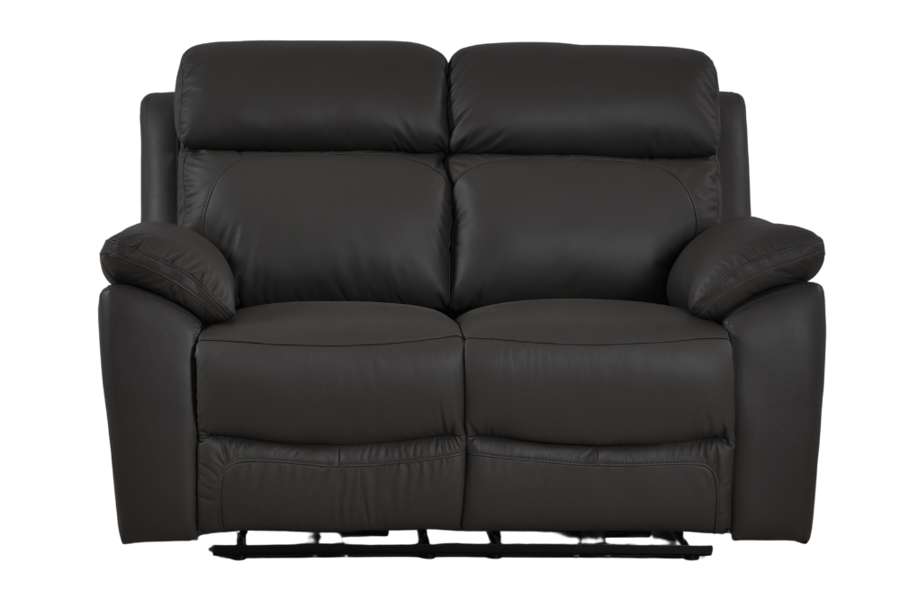 Dandrea Genuine Leather Grey Electric Power Recliner 2+1 Seater Sofa Set - Furniture Instore