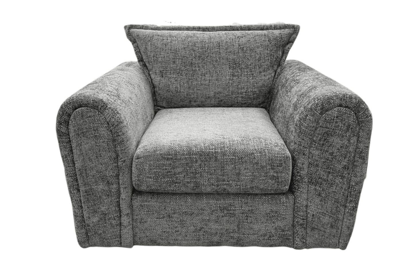Camden Grey Fabric Armchair