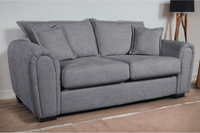 Camden Grey Fabric 3 Seater Sofa - Furniture Instore