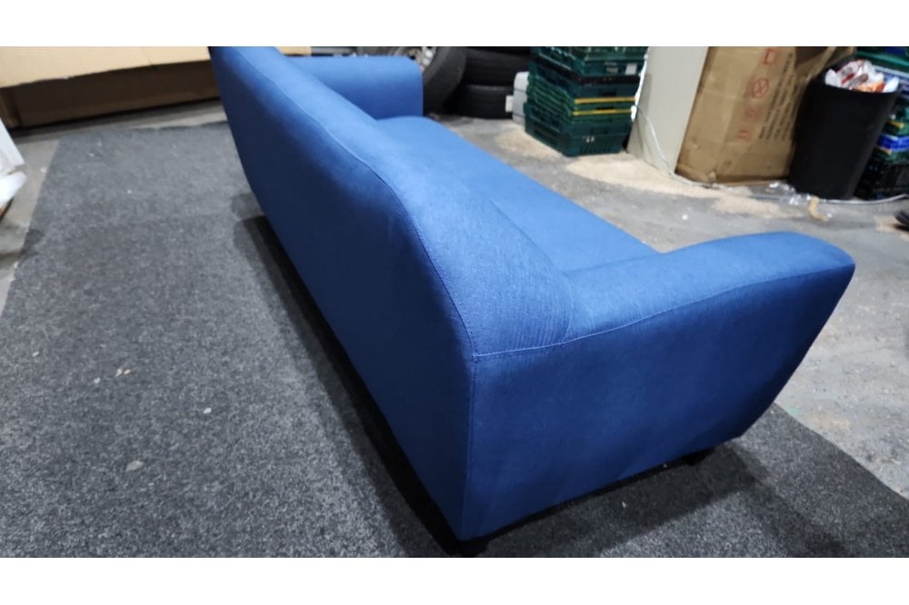 Outlet Cassie Blue Fabric 3 Seater