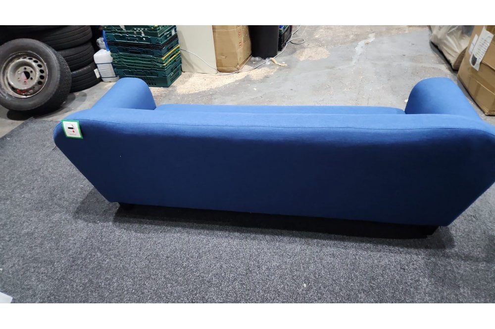 Outlet Cassie Blue Fabric 3 Seater