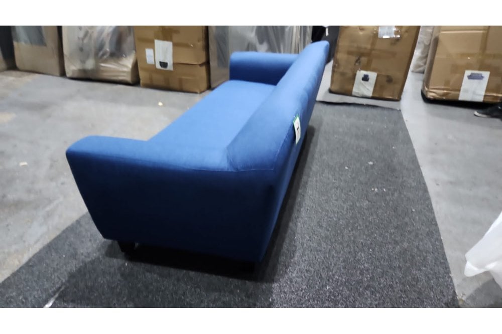 Outlet Cassie Blue Fabric 3 Seater