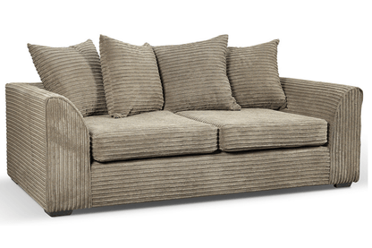 Byron Caramel Fabric 3 Seater Sofa - Furniture Instore