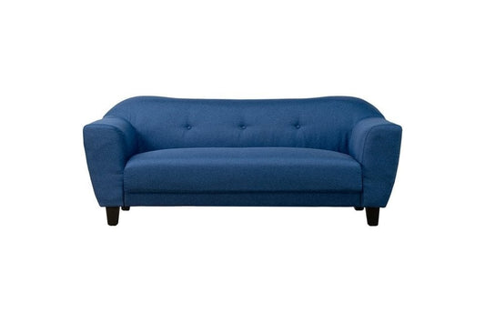 Outlet Cassie Blue Fabric 3 Seater