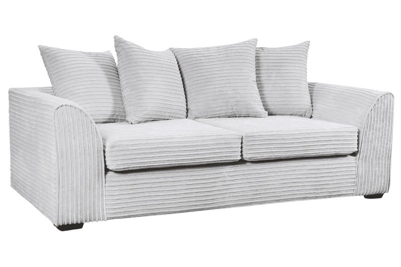Byron Shark Fabric 3 Seater Sofa - Furniture Instore