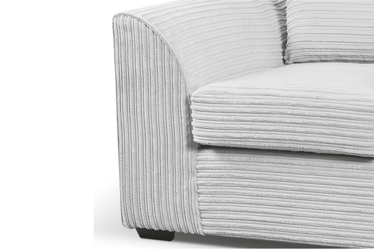Byron Shark Fabric 3 Seater Sofa - Furniture Instore