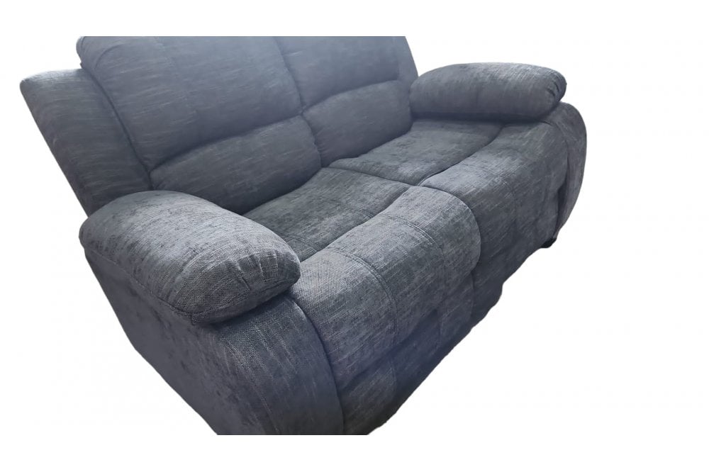Outlet Valerie Grey Fabric 2 seater sofa