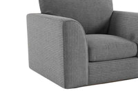 Byron Grey Fabric 2 Seater Sofa - Furniture Instore