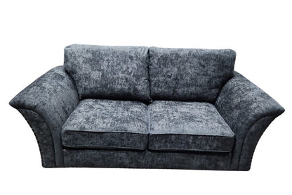 Outlet Canterbury Grey Fabric 3 Seater Sofa