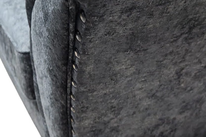 Outlet Canterbury Grey Fabric 3 Seater Sofa