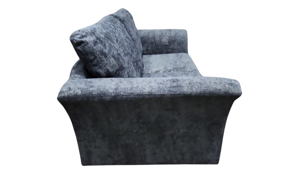 Outlet Canterbury Grey Fabric 3 Seater Sofa