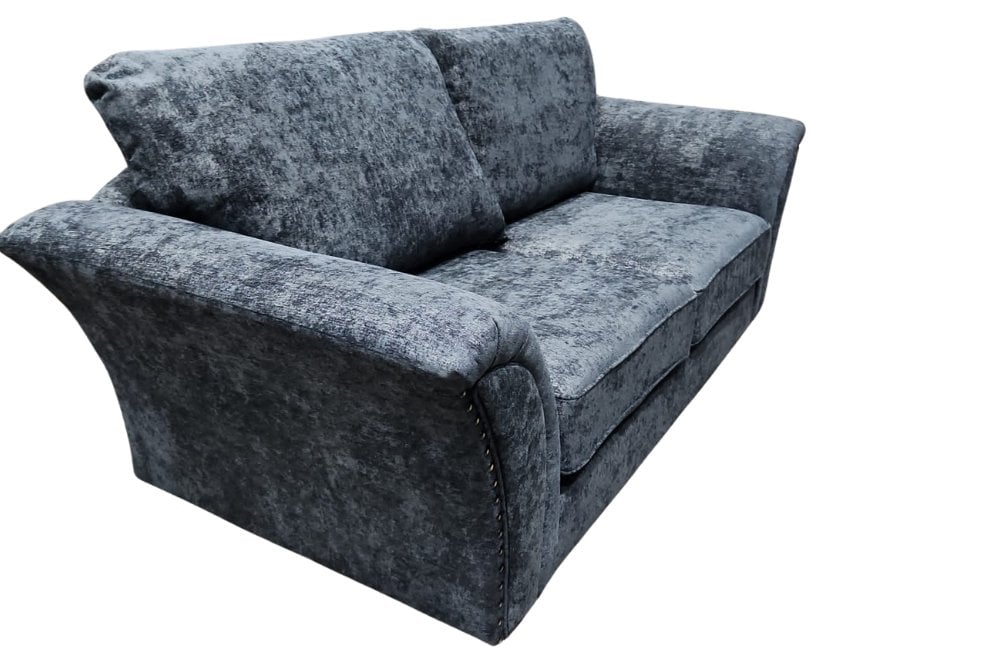 Outlet Canterbury Grey Fabric 3 Seater Sofa