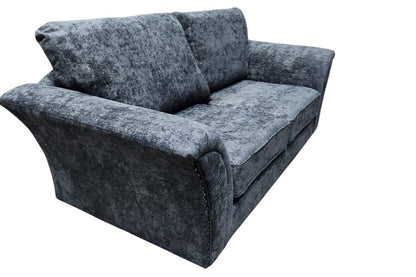 Outlet Canterbury Grey Fabric 3 Seater Sofa